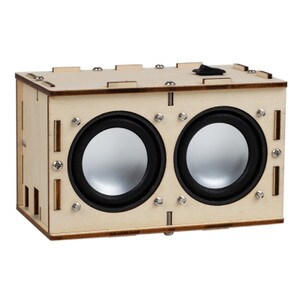 Main product image for STEM Bluetooth 5.0 Speaker Kit with Wooden Enclosure and 2 x 5W Amp Board320-6055